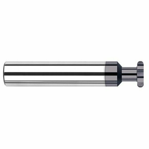 Harvey Tool 3/8 in. dia. x 1/32 Radius x 3/16 Neck Carbide Full Radius Deep Keyseat Cutter, 6 Flutes 949231-C3